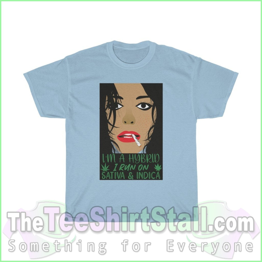 Im A Hybrid Tee S / Light Blue T-Shirt