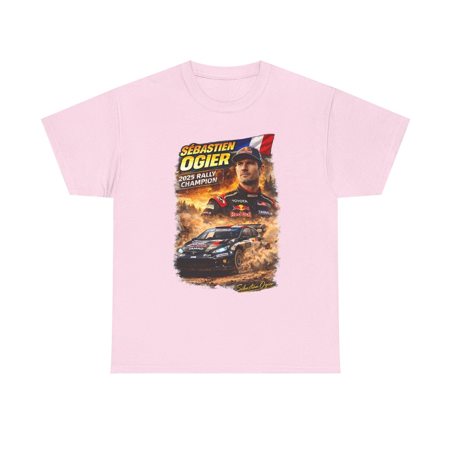 Rally Champion T‑Shirt — Sébastien Ogier World Rally Champion Graphic Tee