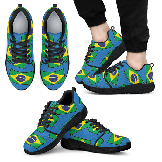 BRAZIL'S PRIDE! BRAZIL'S FLAGSHOE - Men's Athletic Sneaker