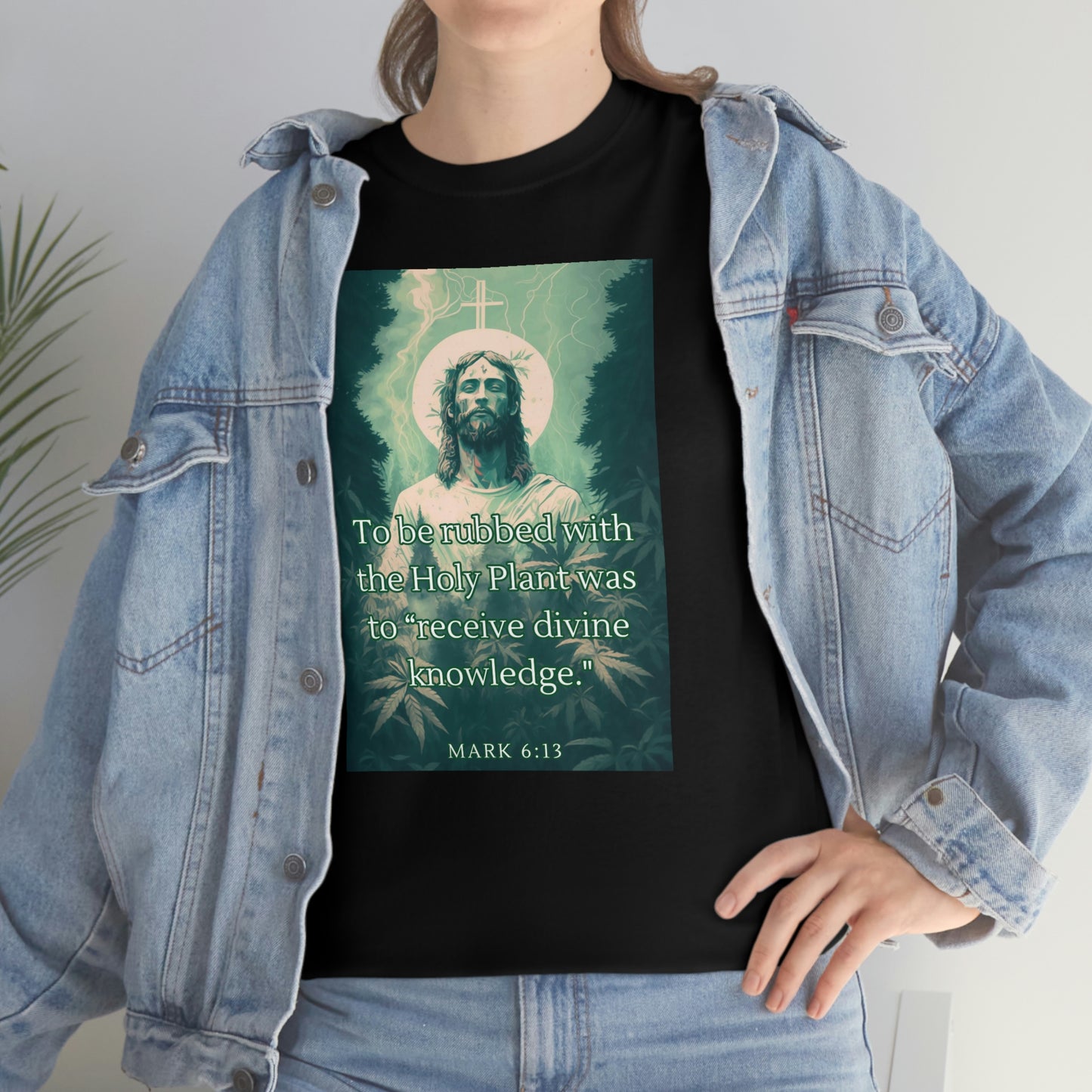 Holy Plant Weed Cotton Tee