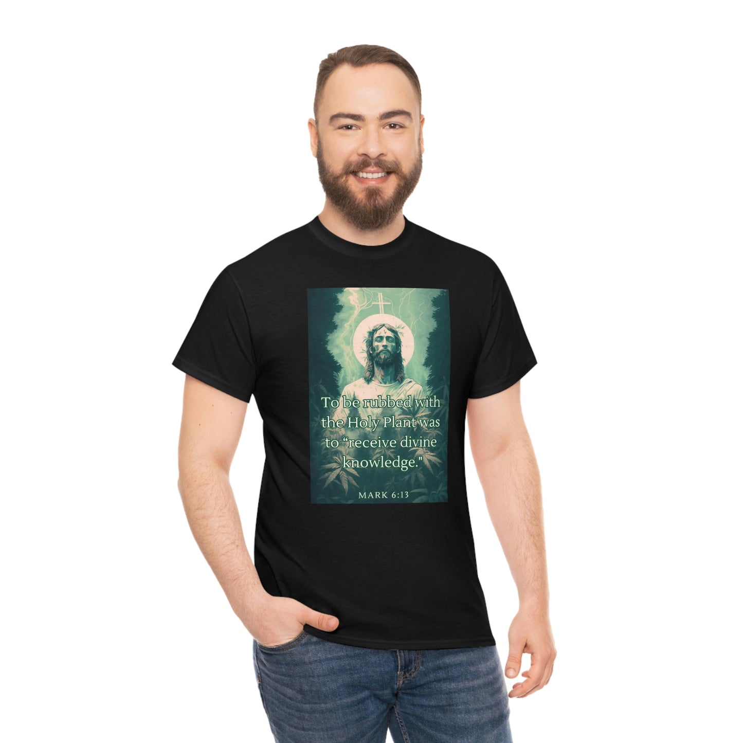 Holy Plant Weed Cotton Tee