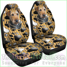 Load image into Gallery viewer, Airedale Terrier Car Seat Cover
