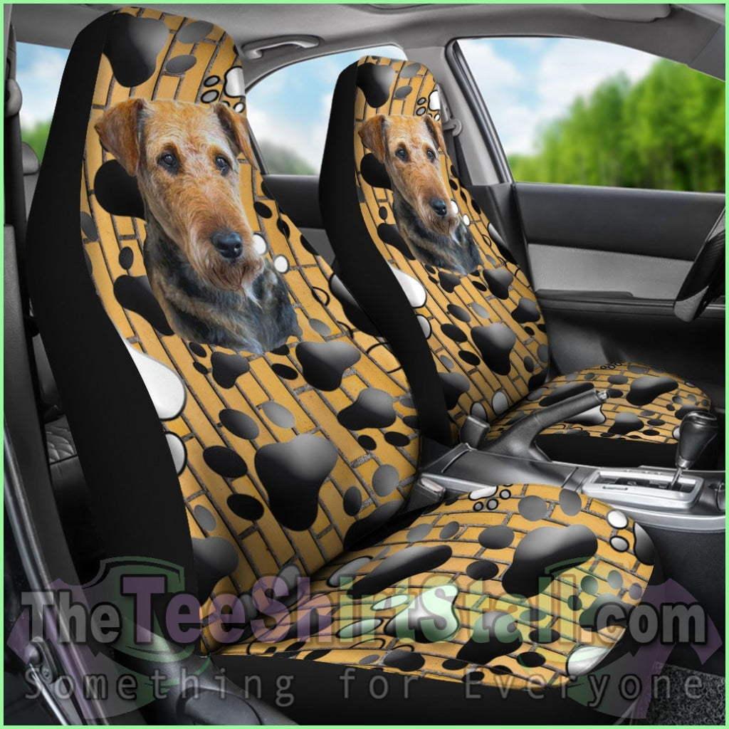 Airedale Terrier Car Seat Cover