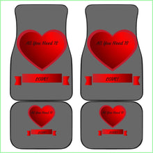 Load image into Gallery viewer, All You Need Is Love - Front And Back Car Mats (Set Of 4)
