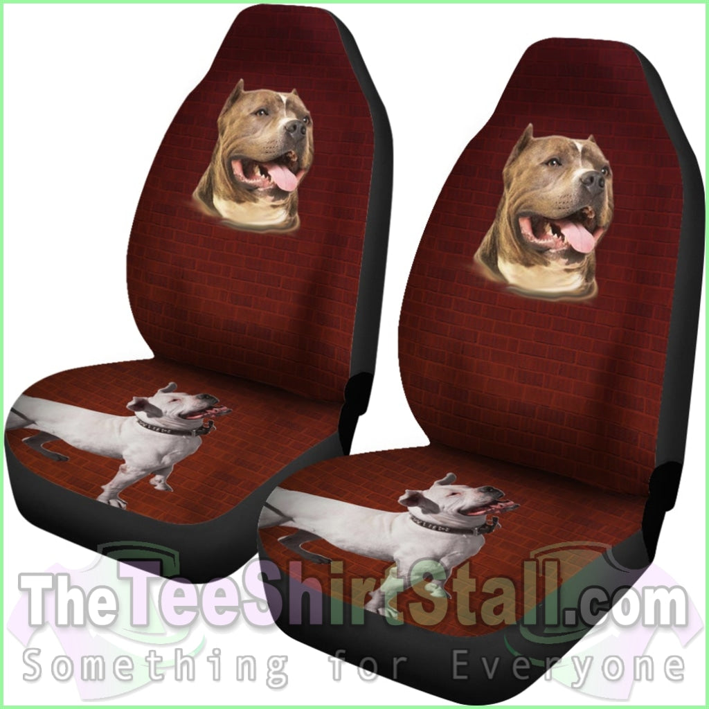 American Pit Bull Auto Seat Cover