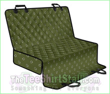 Load image into Gallery viewer, Army Green And Black Paisley Pet Seat Cover
