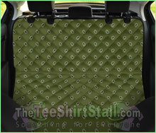 Load image into Gallery viewer, Army Green And Black Paisley Pet Seat Cover
