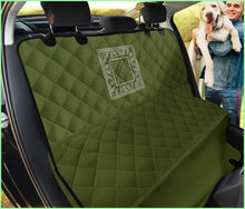 Load image into Gallery viewer, Army Green Bandana Pet Seat Covers
