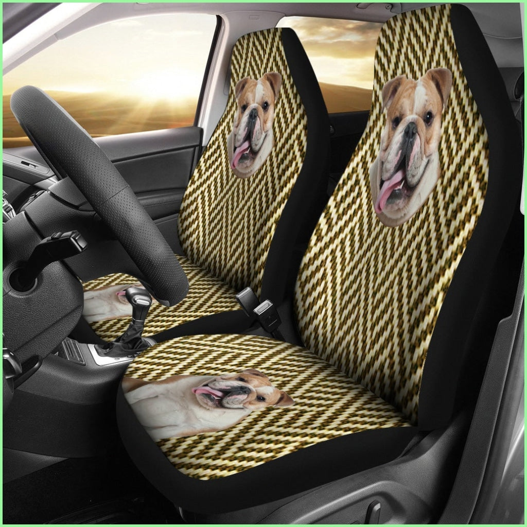 Australian Bulldog Car Seat Cover