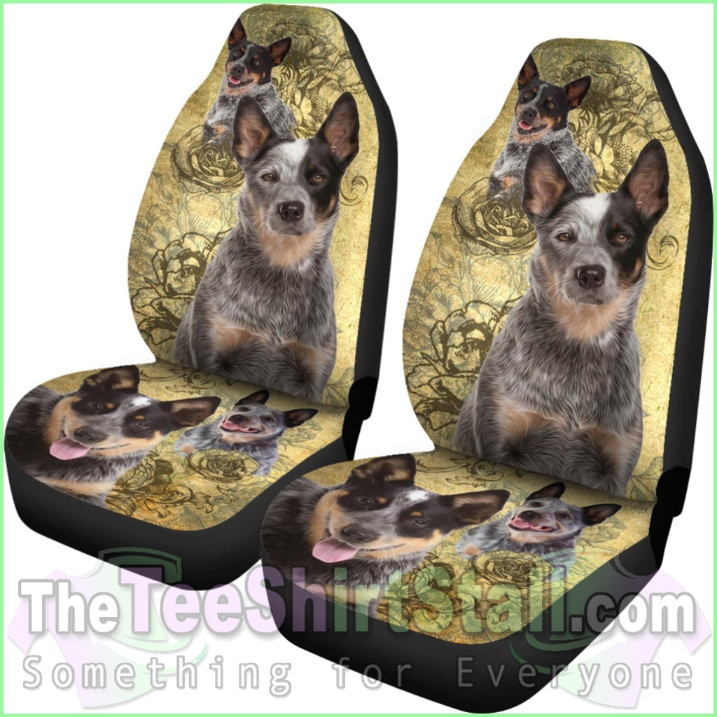 Australian Cattle Car Seat Covers (Set Of 2)