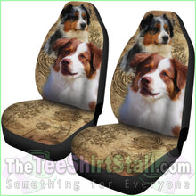 Load image into Gallery viewer, Australian Shepherd Car Seat Covers (Set Of 2)
