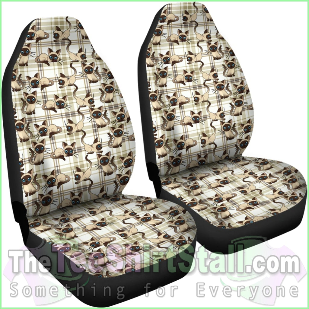 Balinese Cat Car Seat Covers