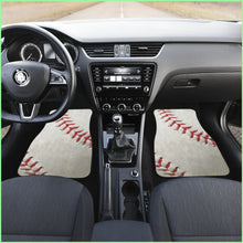 Load image into Gallery viewer, Baseball Front And Back Car Mats (Set Of 4)
