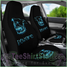 Load image into Gallery viewer, Beware Of Pitbull Car Seat Cover
