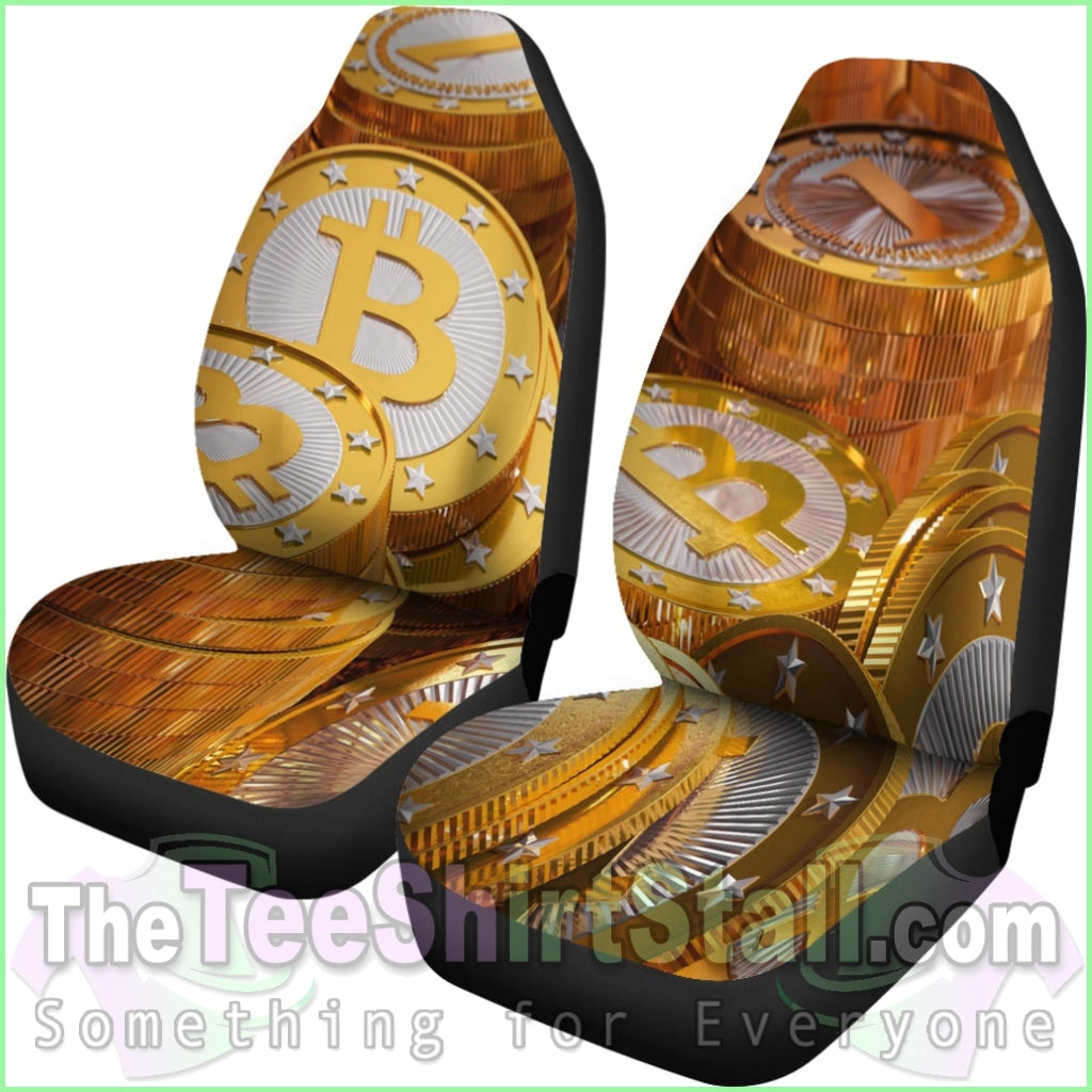 Bitcoin Car Seat Covers