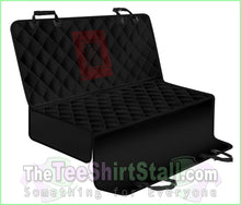 Load image into Gallery viewer, Black And Red Bandana Pet Seat Covers
