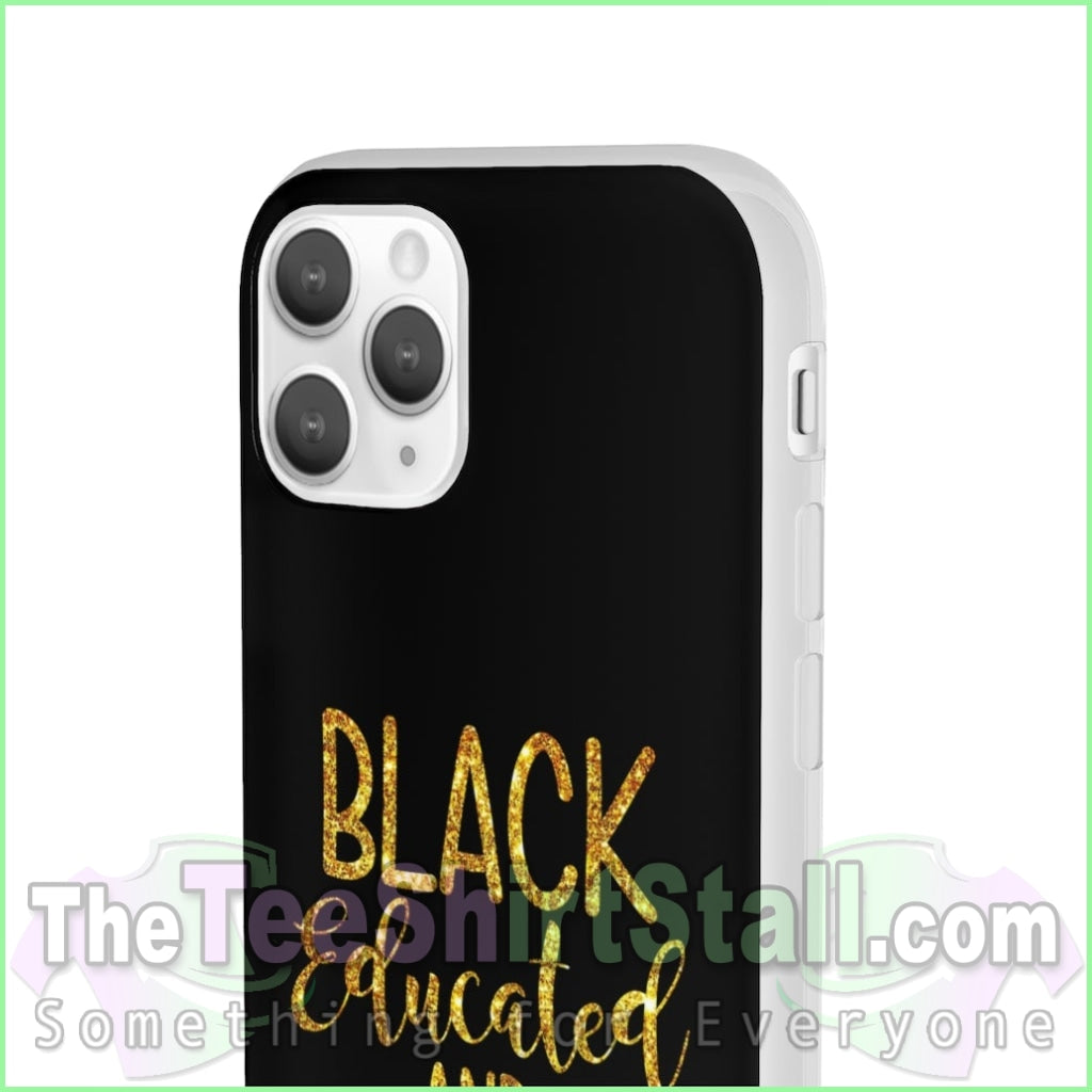 Black Educated And Sassy Flexi Phone Cases Case