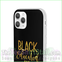 Load image into Gallery viewer, Black Educated And Sassy Flexi Phone Cases Case
