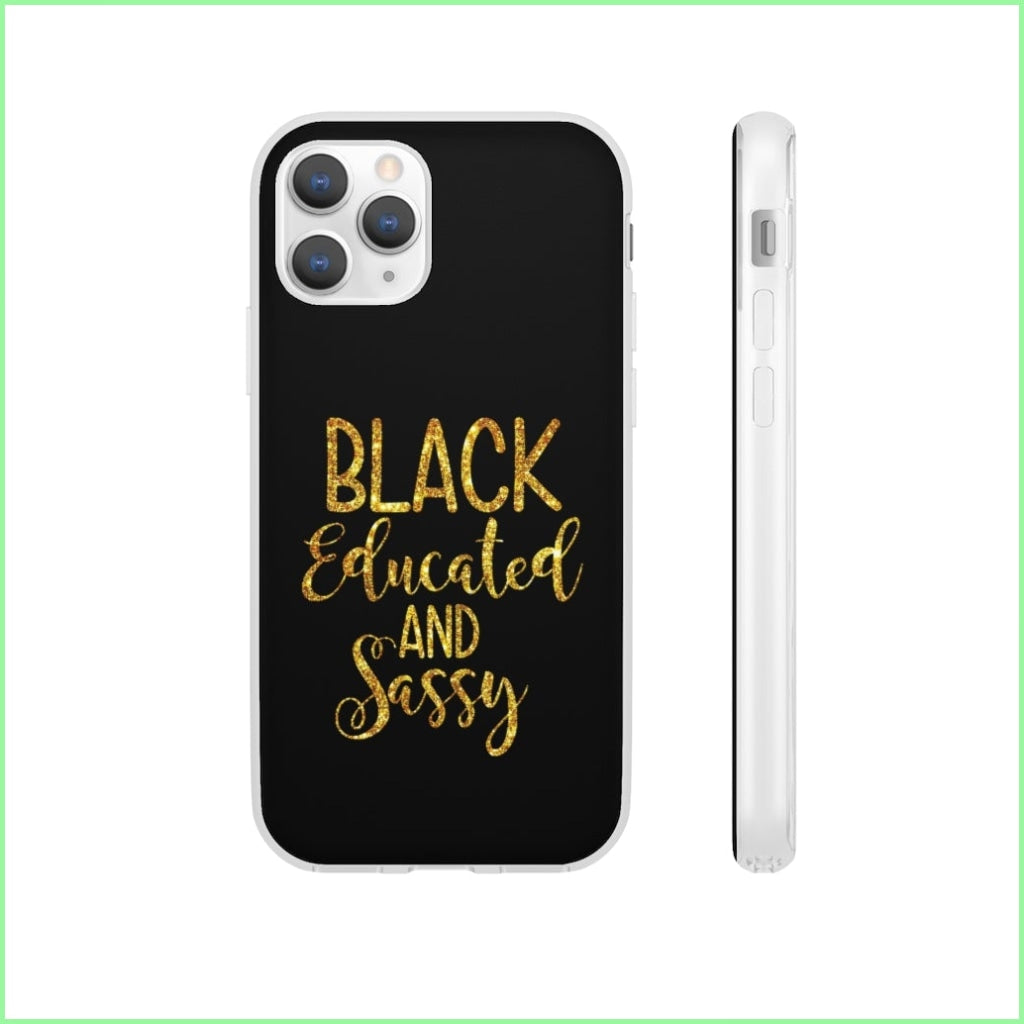 Black Educated And Sassy Flexi Phone Cases Iphone 11 Pro Case