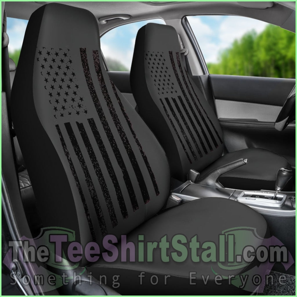 Black Flag Car Seat Covers