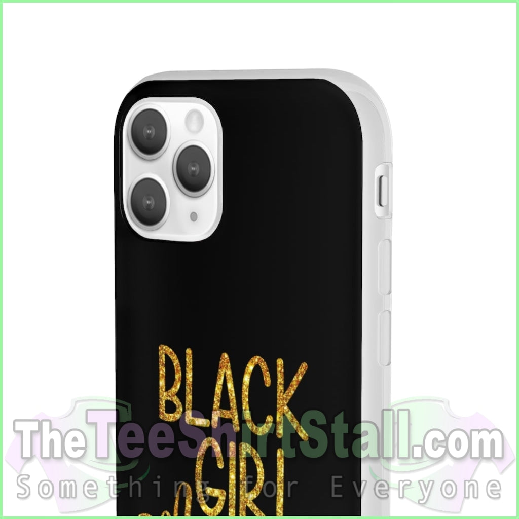 Black Girl Magic Flexi Phone Cases Case