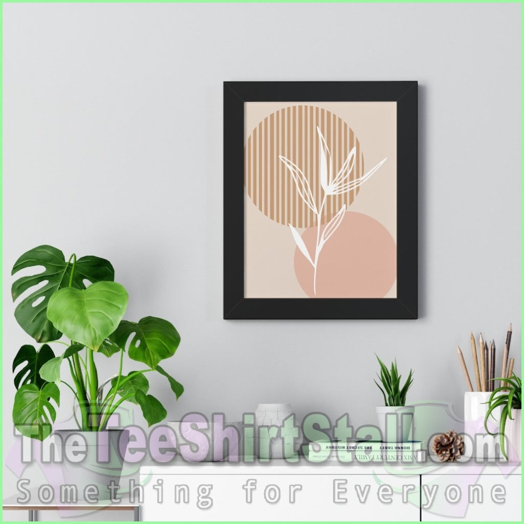 Boho Wall Art 2.7 Framed Vertical Poster