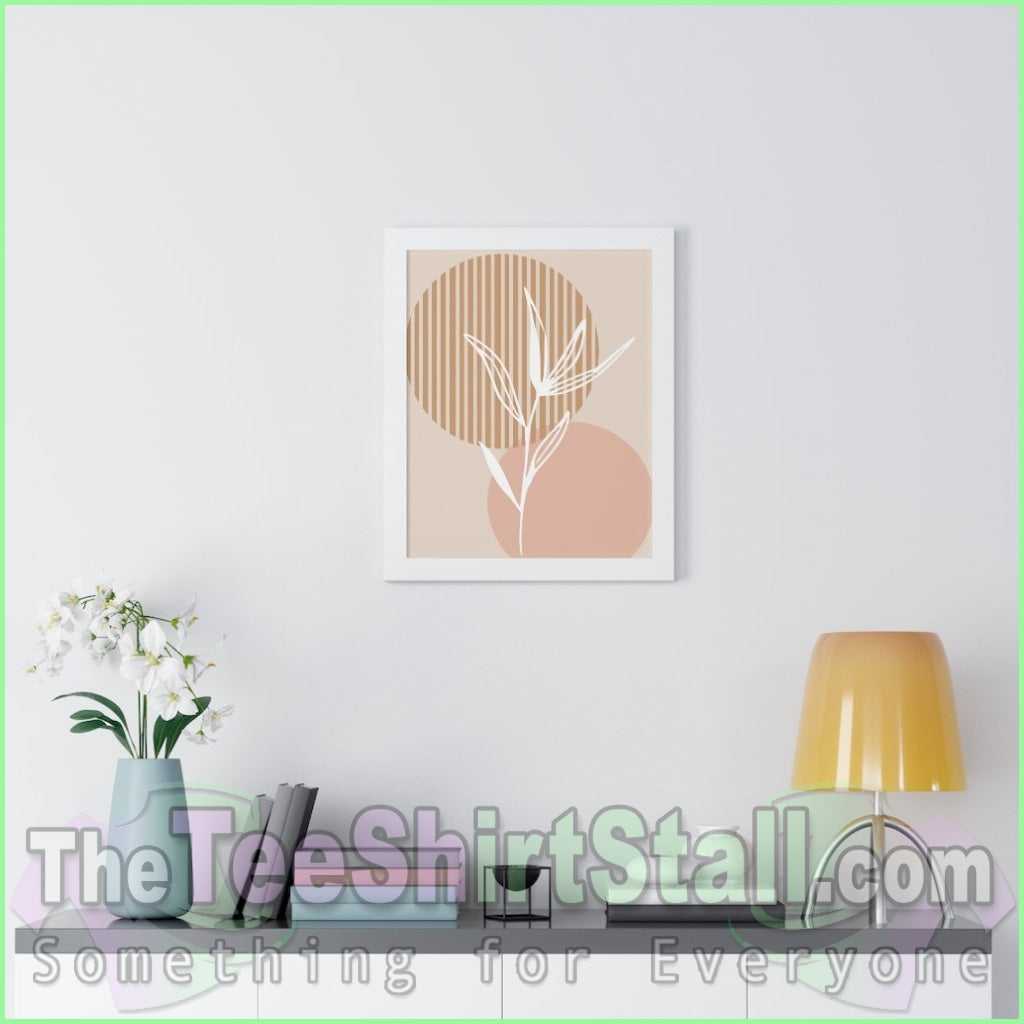 Boho Wall Art 2.7 Framed Vertical Poster