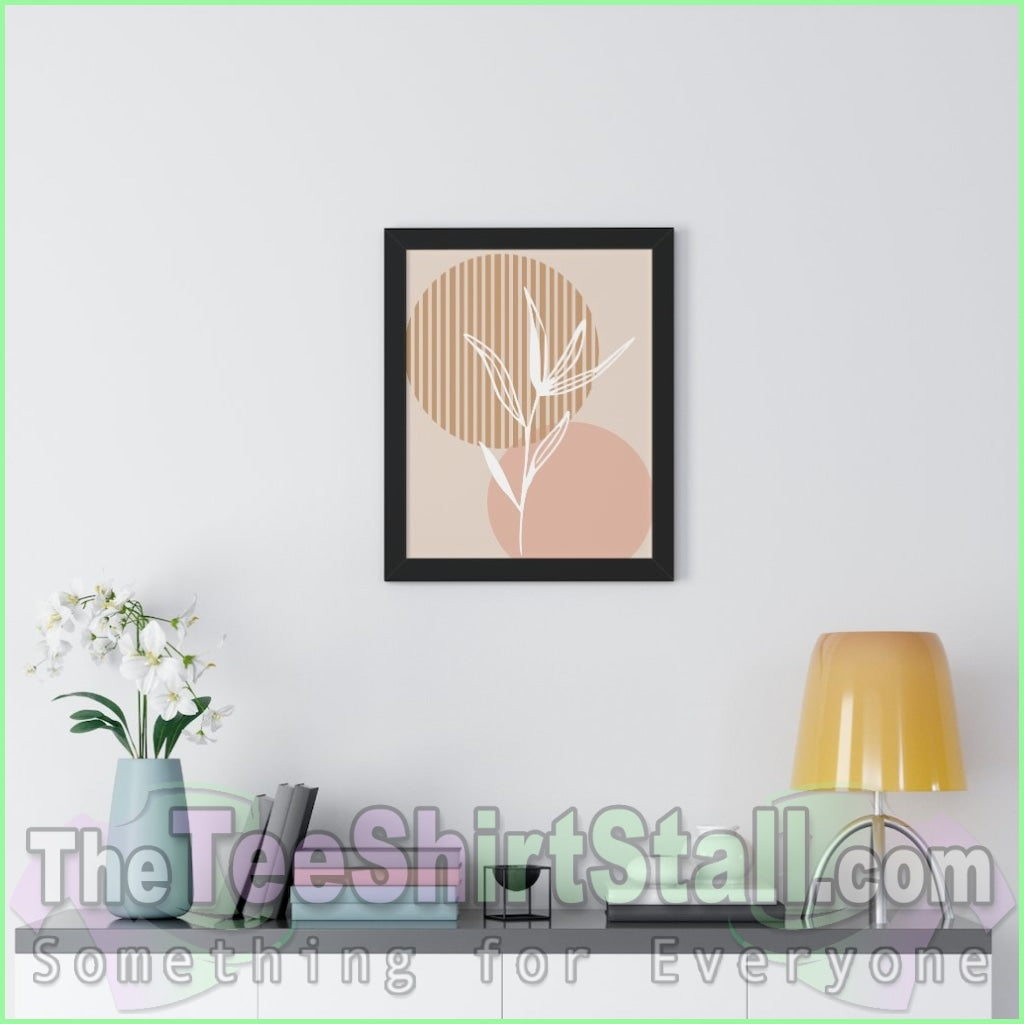 Boho Wall Art 2.7 Framed Vertical Poster