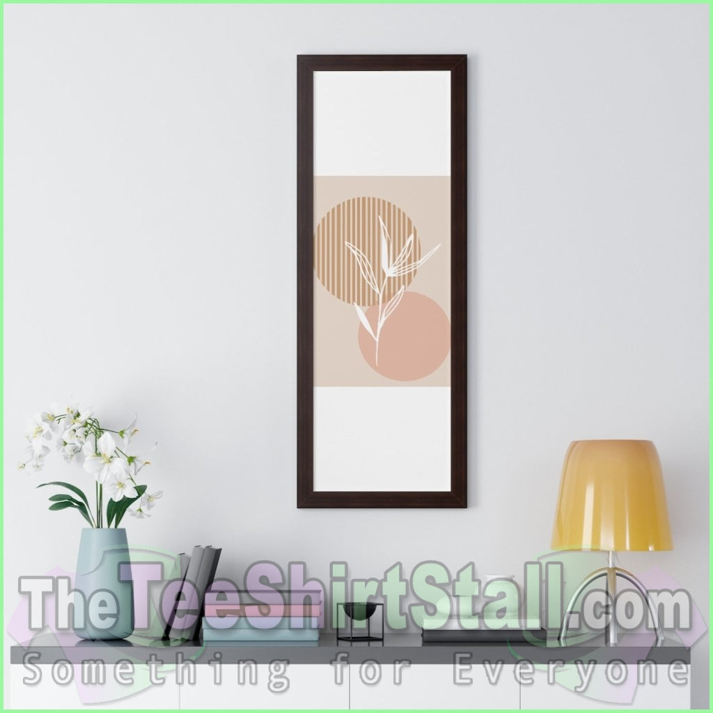 Boho Wall Art 2.7 Framed Vertical Poster