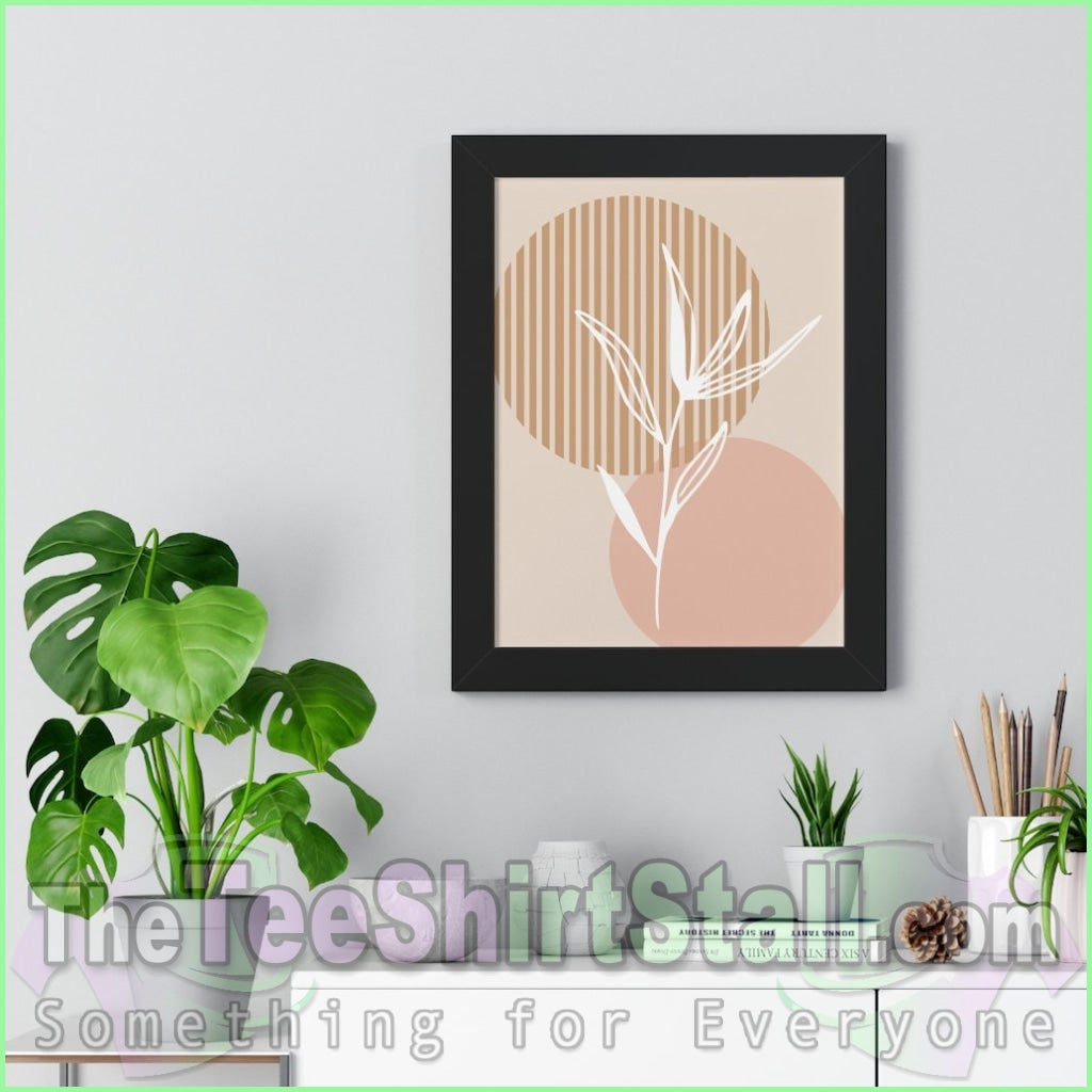 Boho Wall Art 2.7 Framed Vertical Poster