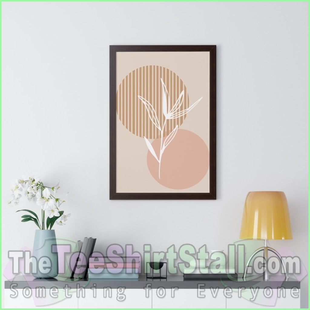 Boho Wall Art 2.7 Framed Vertical Poster