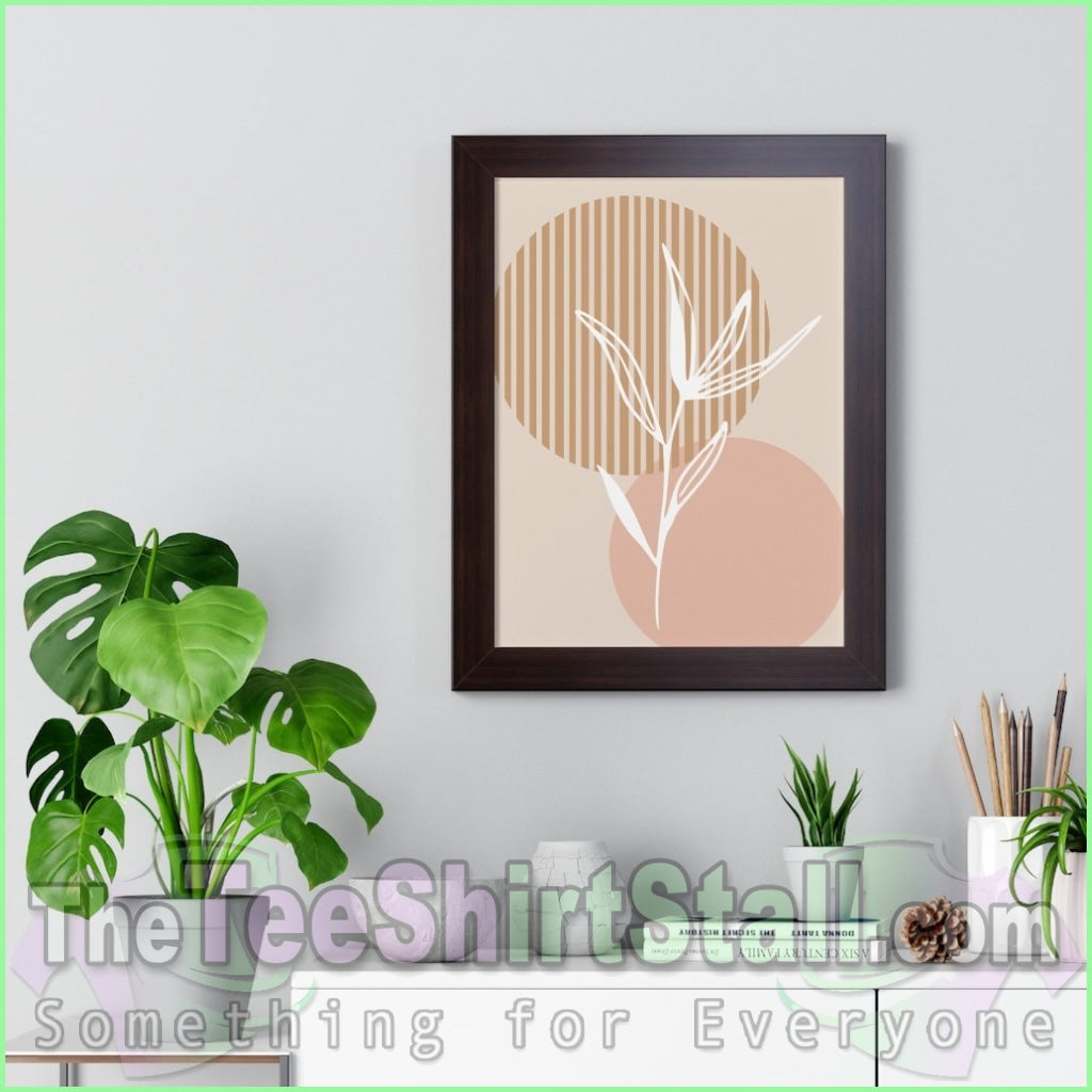 Boho Wall Art 2.7 Framed Vertical Poster