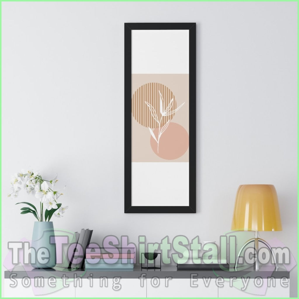 Boho Wall Art 2.7 Framed Vertical Poster