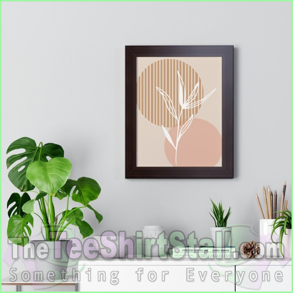 Boho Wall Art 2.7 Framed Vertical Poster