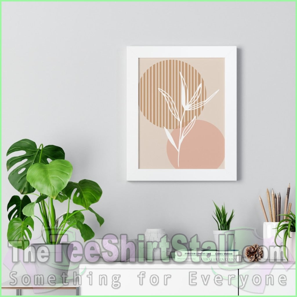 Boho Wall Art 2.7 Framed Vertical Poster