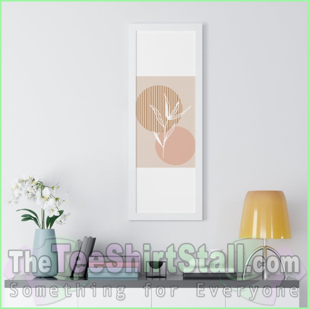 Boho Wall Art 2.7 Framed Vertical Poster