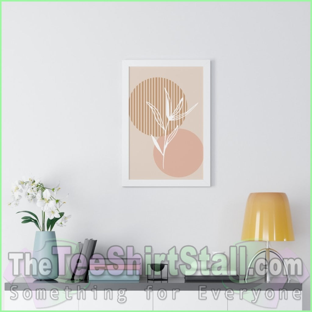 Boho Wall Art 2.7 Framed Vertical Poster