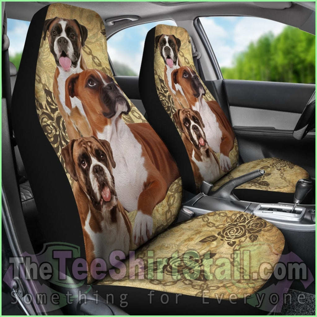 Boxer Car Seat Covers (Set Of 2)