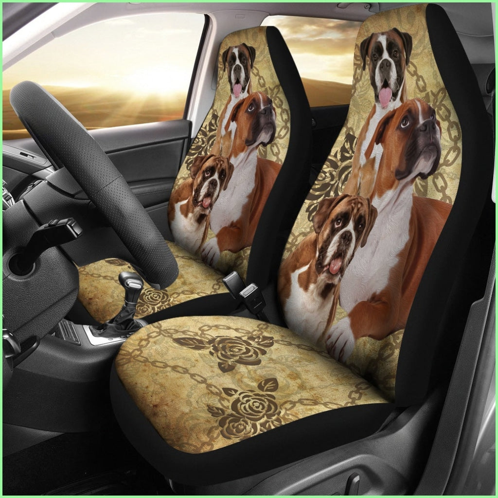 Boxer Car Seat Covers (Set Of 2)