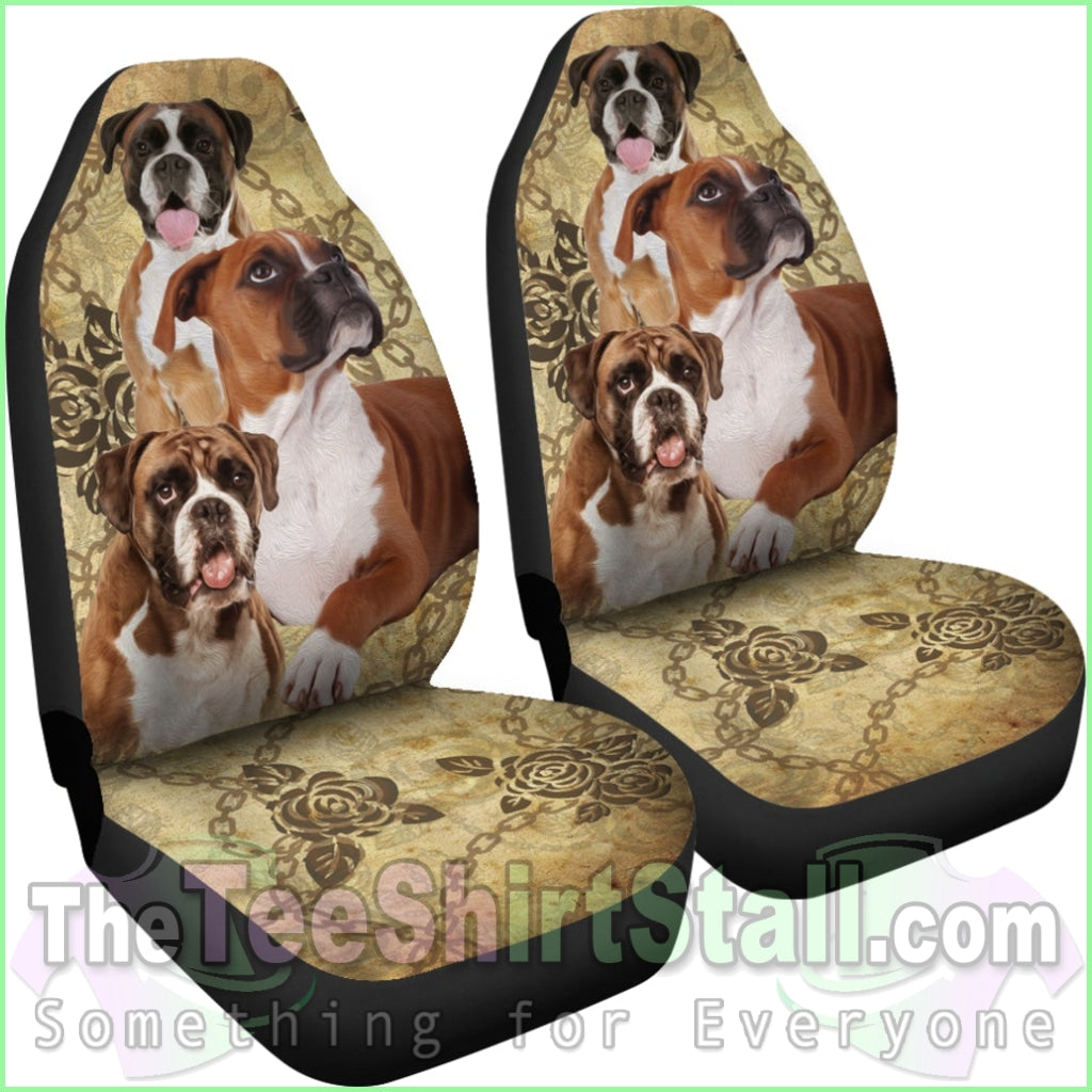 Boxer Car Seat Covers (Set Of 2)