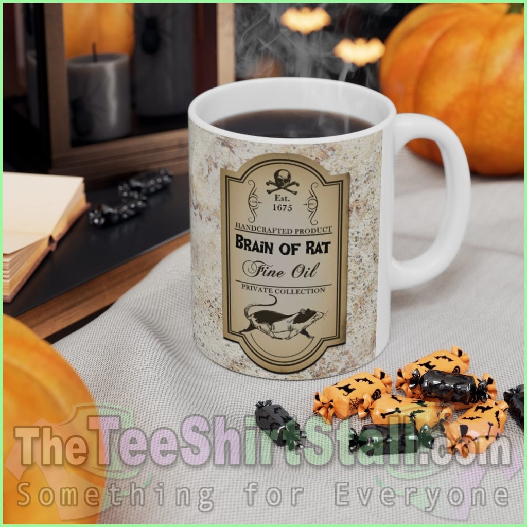 Brain Of Bat Apothecary Potion Ceramic Mug 11Oz