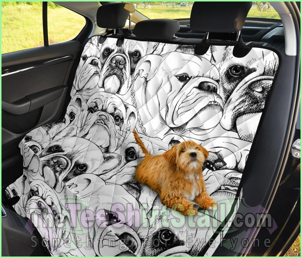 Bull Dog Pet Seat Cover