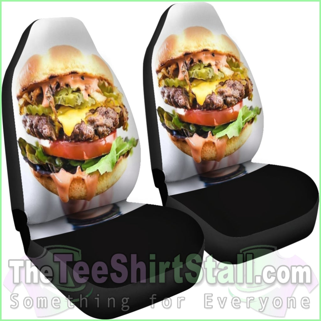 Burger Lovers Car Seat Covers