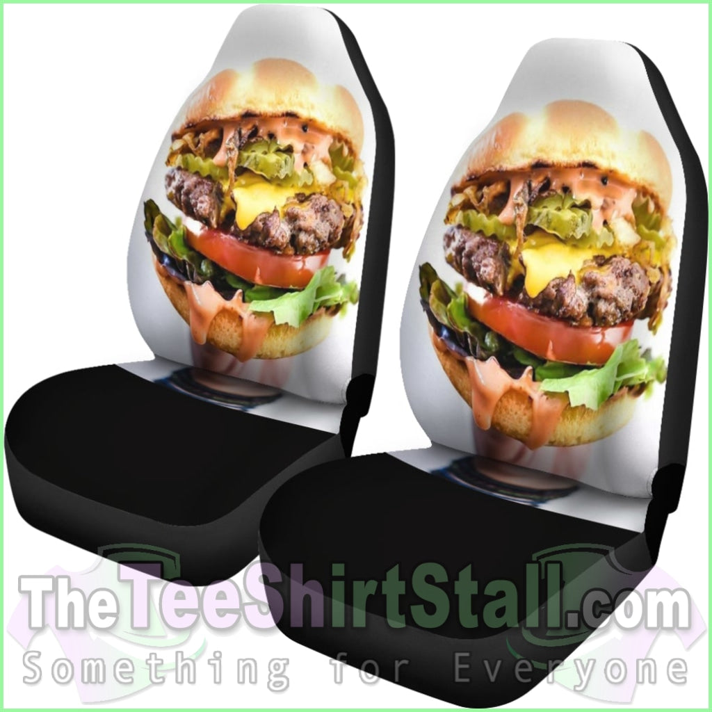 Burger Lovers Car Seat Covers