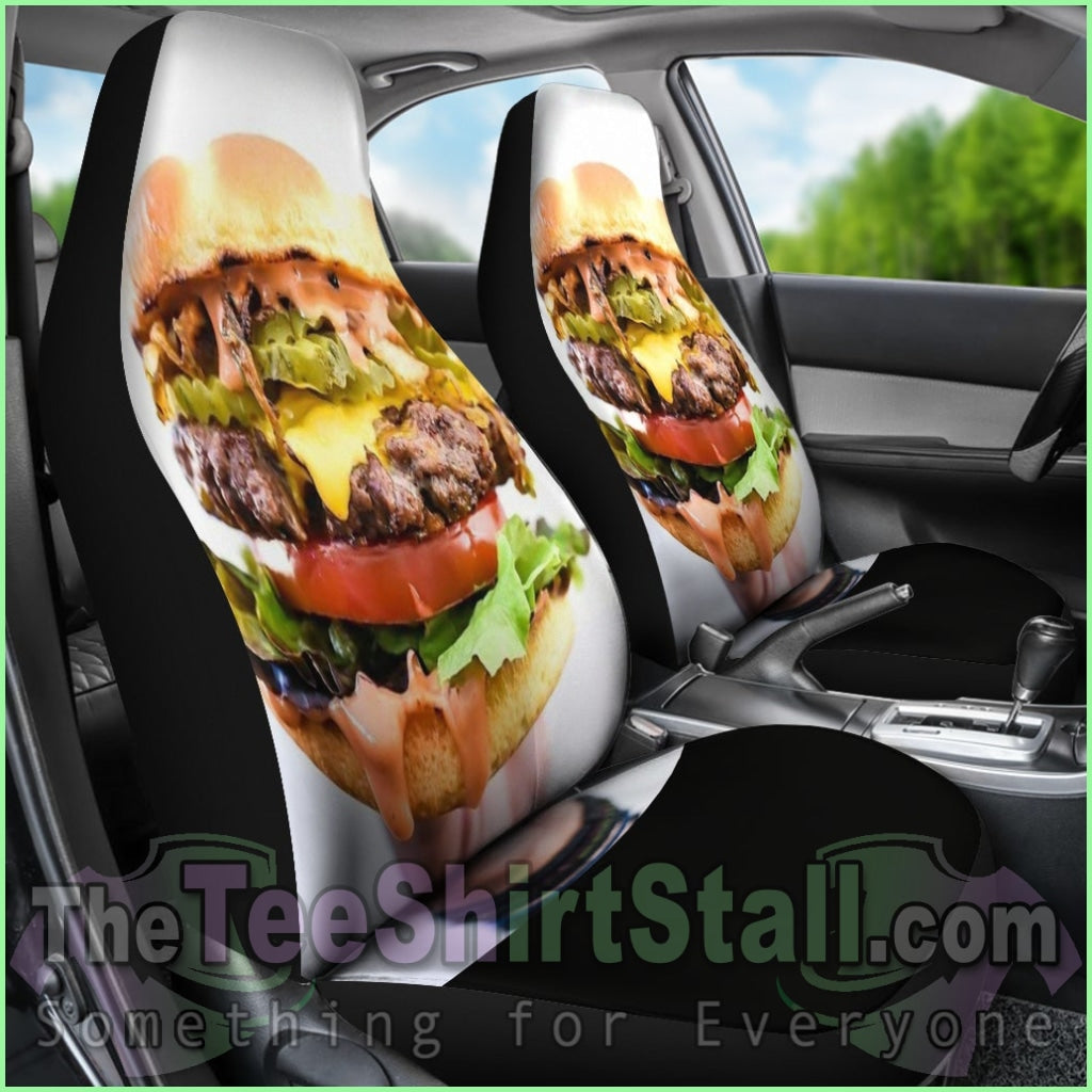 Burger Lovers Car Seat Covers