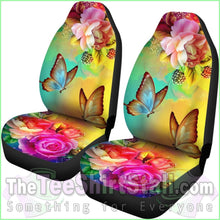 Load image into Gallery viewer, Butterflowers Car Seat Covers
