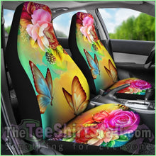 Load image into Gallery viewer, Butterflowers Car Seat Covers
