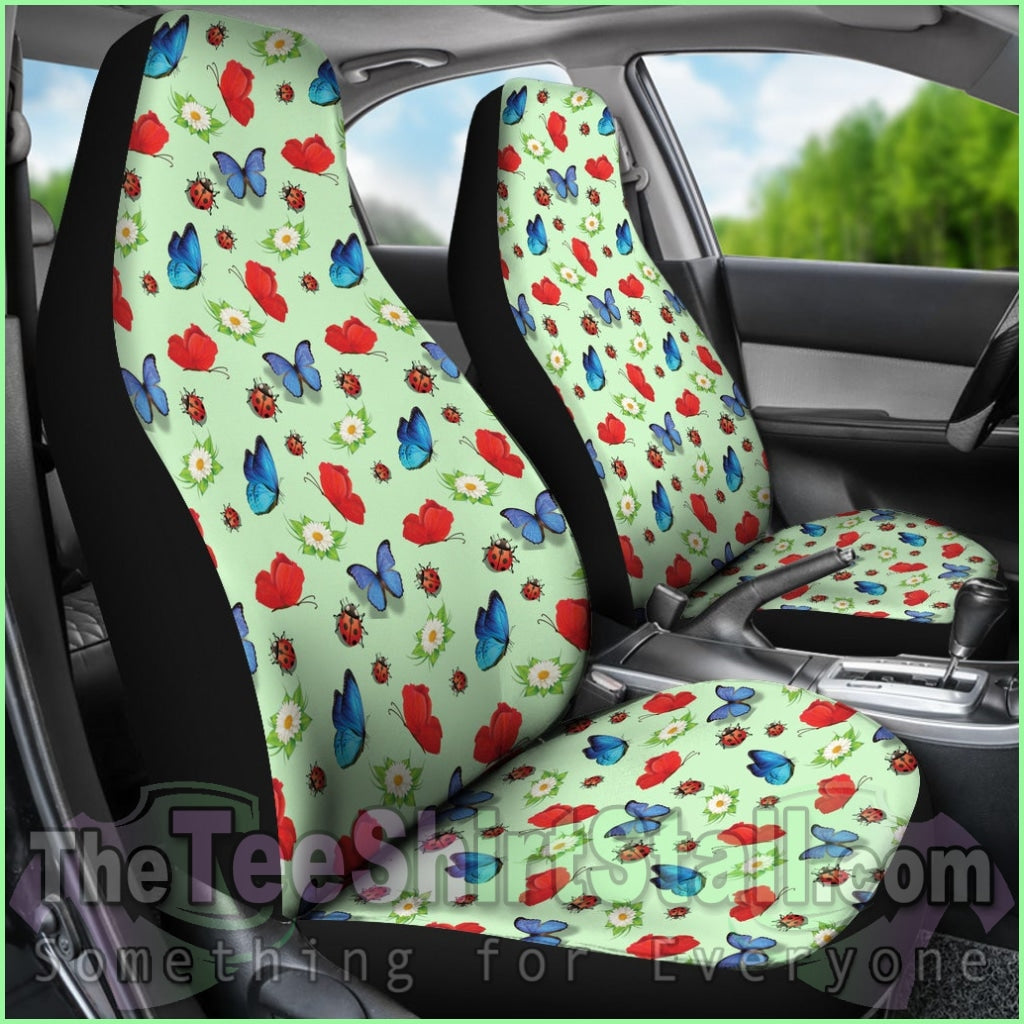 Butterfly Garden Car Seat Covers