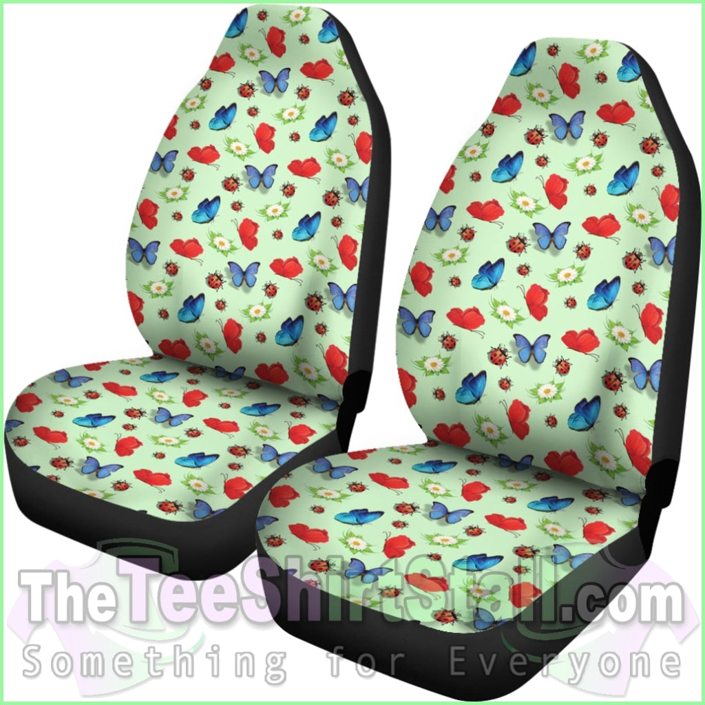 Butterfly Garden Car Seat Covers