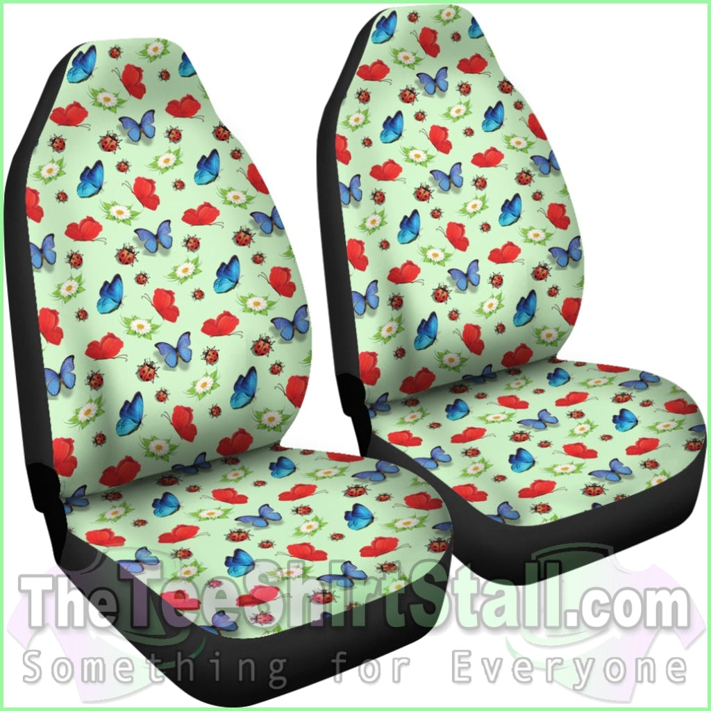 Butterfly Garden Car Seat Covers